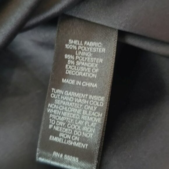 Express Women's Mini Dress Size XS Black Gold Sequins Cocktail Party Evening - Picture 12 of 14